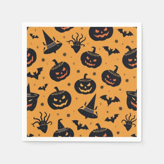 Halloween Paper Napkin Servet (Voorkant)