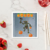 Halloween Paper Napkins, Goblin Servet (Insitu)