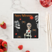 Halloween Paper Napkins, Happy Halloween Servet (Insitu)