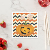 Halloween Paper Napkins, pompoen Servet (Insitu)