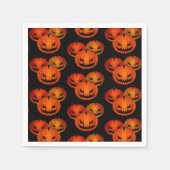 Halloween Paper Napkins-Scary Pumpkins Servet (Voorkant)