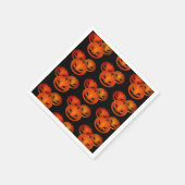 Halloween Paper Napkins-Scary Pumpkins Servet (Hoek)