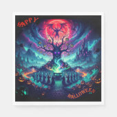 Halloween Paper Napkins Servet (Voorkant)