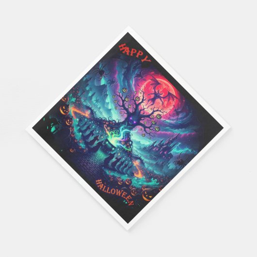 Halloween Paper Napkins Servet (Hoek)