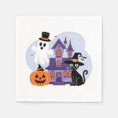 Halloween Paper Napkins Servet (Voorkant)