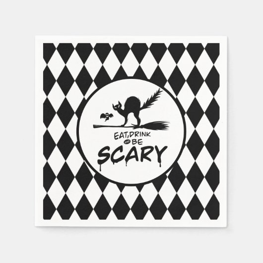 Halloween Paper Napkins Servet (Voorkant)