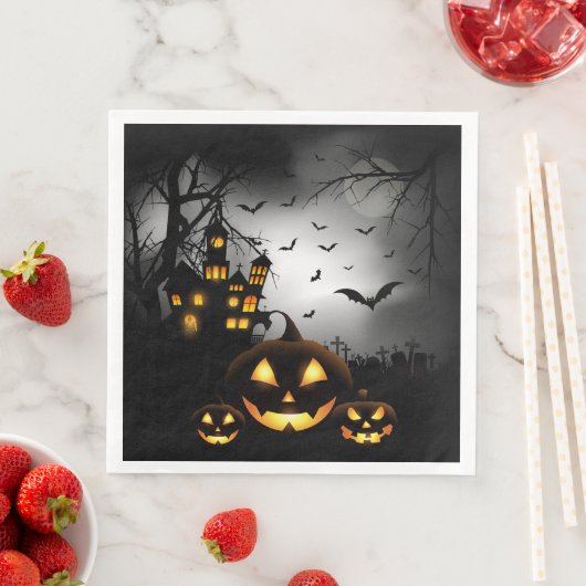 Halloween Paper Napkins Servet (Insitu)