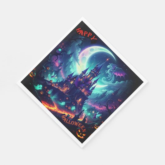 Halloween Paper Napkins Servet (Hoek)