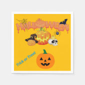 Halloween Paper Napkins Servet (Voorkant)