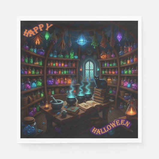 Halloween Paper Napkins Servet (Voorkant)