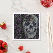 Halloween Paper Napkins-Skull Paper Napkins Servet (Insitu)