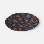 Halloween papier bord (donker) (Gekanteld)