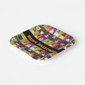 Halloween Papier Borden Cavia's Papieren Bordje (Gebogen)