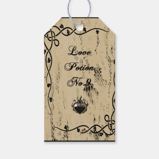 Halloween  papier geschenk Label Cadeaulabel (Voorkant)