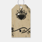 Halloween  papier geschenk Label Cadeaulabel (Achterkant)