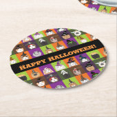 Halloween Papier Onderzetter Cavia's (Gebogen)