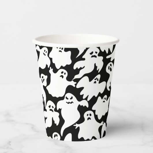 Halloween-papierbekertjes Papieren Bekers (Voorkant)