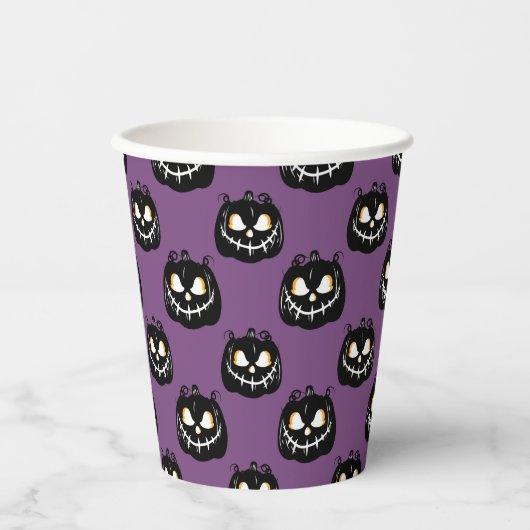 Halloween-papierbekertjes Papieren Bekers (Voorkant)