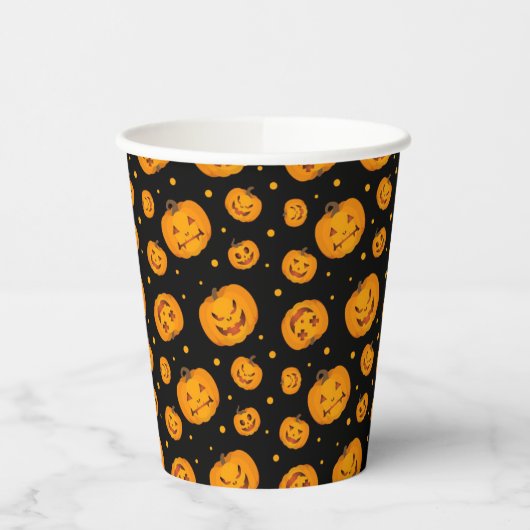 Halloween-papierbekertjes Papieren Bekers (Links)