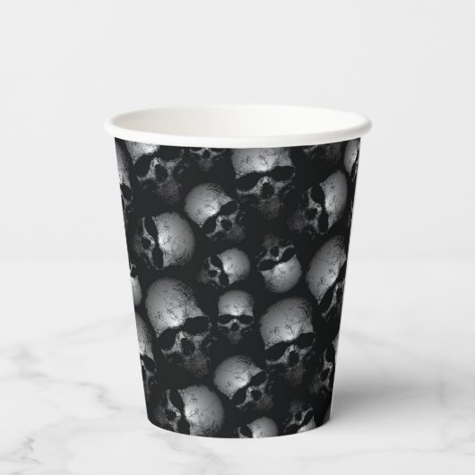 Halloween-papierbekertjes Papieren Bekers (Achterkant)
