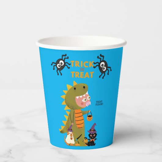 Halloween Papieren Bekers (Achterkant)