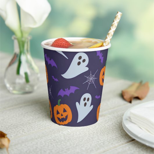 Halloween Papieren Bekers (Insitu)