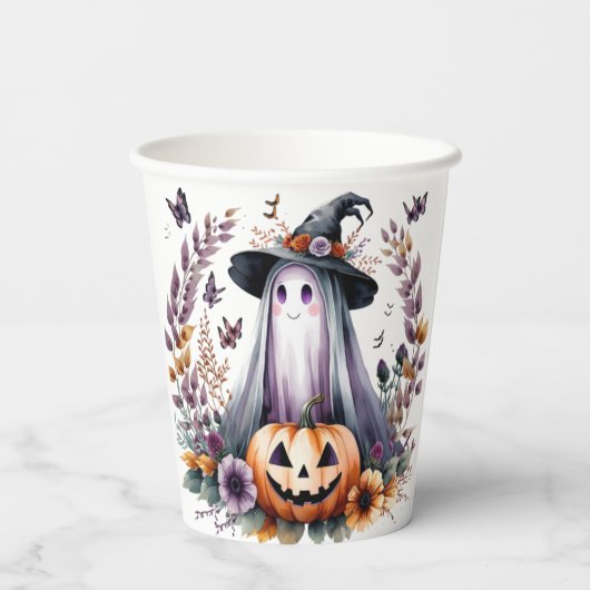 Halloween papieren bekers (Achterkant)