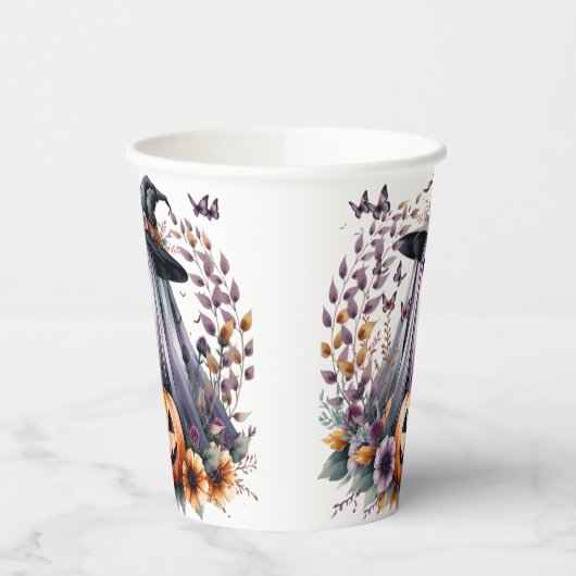 Halloween papieren bekers (Links)