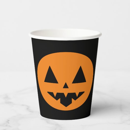 Halloween Papieren Bekers (Achterkant)