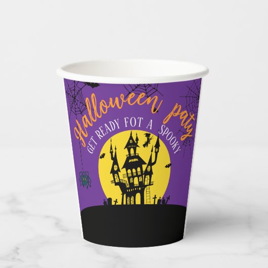 Halloween Papieren Bekers (Voorkant)