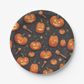 Halloween papieren bord (Voorkant)