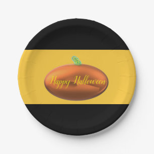 Halloween Papieren Borden Bordje