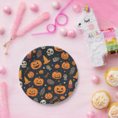 Halloween papieren borden bordje (Feest)