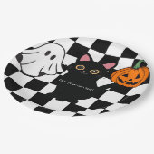  Halloween papieren Borden Papieren Bordje (Gekanteld)
