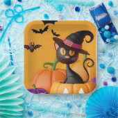 Halloween papieren borden papieren bordje (Feest)