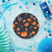 Halloween papieren borden papieren bordje (Feest)