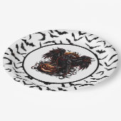 Halloween Papieren Bordje (Gekanteld)