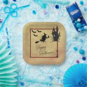 Halloween Papieren Bordje (Feest)