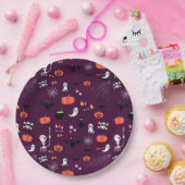 Halloween Papieren Bordje (Feest)