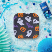 Halloween Papieren Bordje (Feest)