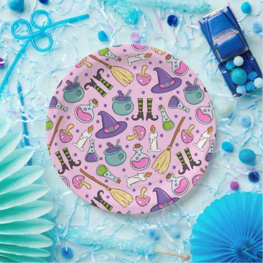 Halloween Papieren Bordje (Feest)