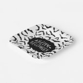 Halloween papieren bordje (Gebogen)