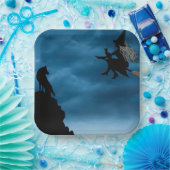 Halloween Papieren Bordje (Feest)