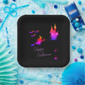 Halloween Papieren Bordje (Feest)