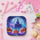 Halloween Papieren Bordje (Feest)