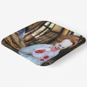 Halloween Papieren Bordje (Gebogen)