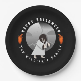Halloween  papieren bordje
