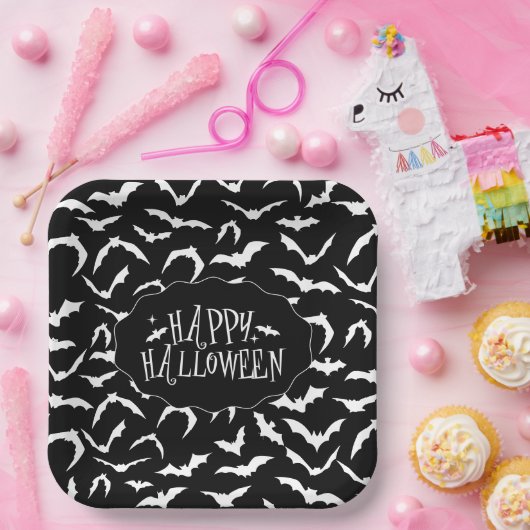 Halloween  papieren bordje (Feest)