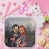 Halloween Papieren Bordje (Feest)