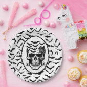 Halloween Papieren Bordje (Feest)